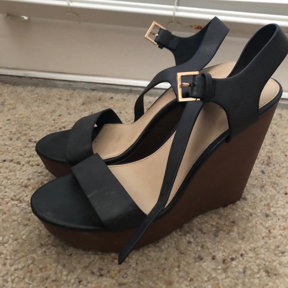 black heels